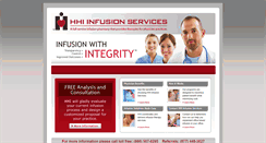 Desktop Screenshot of hhiinfusionservices.com